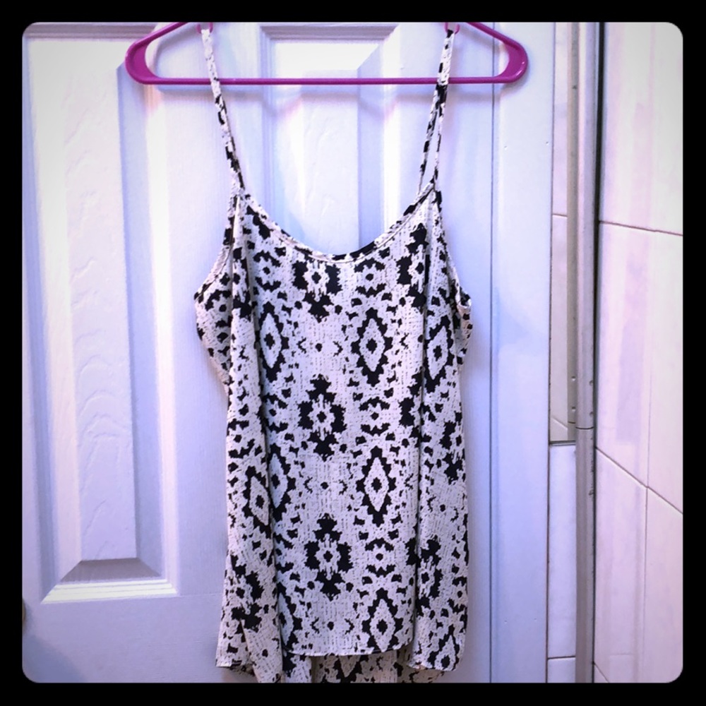 Collective Concepts Navy/White Blouse